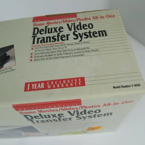 Ambico Deluxe Video Transfer System Model V-0605 Home Movie, Photographs, Slides - Picture 5 of 5